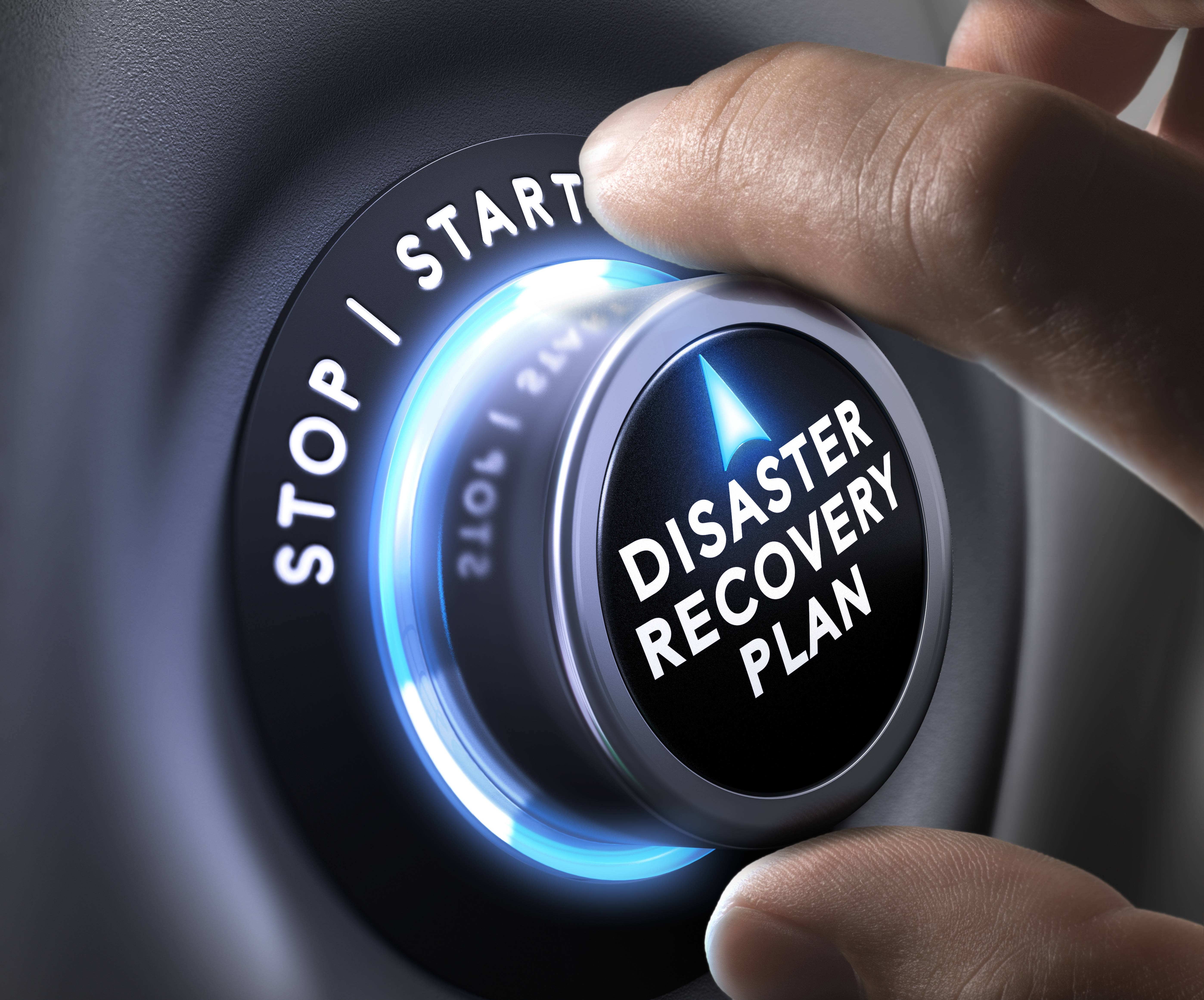 User turning disaster recovery plan knob.