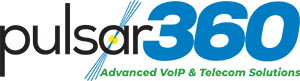 Pulsar360 'Advanced VoIP & Telecom Solutions' Logo